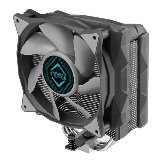 Cooler Para Processador Iceberg Thermal IceSLEET G3, 120mm, Intel-AMD, Cinza, ICESLEETG3-DGG-00A