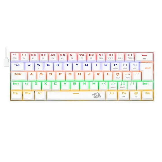 TECLADO GAMER MECANICO LAKSHMI K606W-R SWITCH AZUL