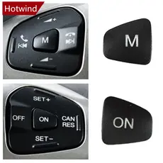 Botão De Volume De Áudio Do Volante Carro Controle De Cruzeiro M ON Para Ford Escort Fiesta MK7 MK8 ST