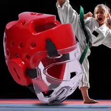 Protetor De Cabeça Profissional Para Taekwondo , Capacete MMA , Muay Thai , Boxe , Karatê , WTF , Kickboxing