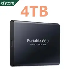Disco Rígido Externo Portátil De Alta Qualidade , 1TB , Unidade De Estado Sólido , 2TB , Velocidade , SSD , Dispositivo