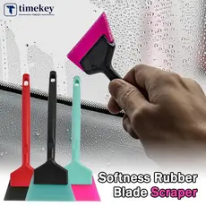TIMEKEY Canto Do Carro Pára-Brisa Janela Matiz Espelho Rodo Lâmina De Borracha Raspador Ferramenta Limpeza Portátil J4Z4