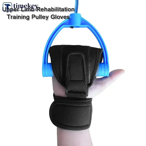 TIMEKEY Polia Anel Conjunto De Luvas Especiais Proteção Para As Mãos Hemiplegia Membro Superior Reabilitação Treinamento