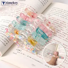 TIMEKEY Polegar Livro Suporte Página Prensas Titular Stands Marcadores Convenientes Material De Escritório Papelaria A6X