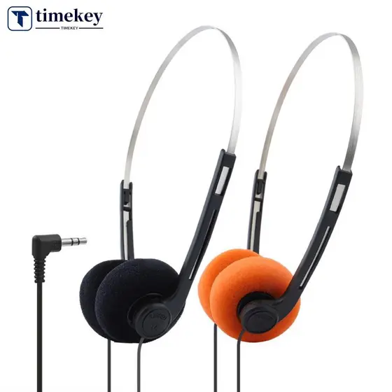 TIMEKEY 3.5MM Retro Nostálgico Fones De Ouvido MP3 Personalizado Walkman Clássico Esportes CD Fotografia Adereços Com Fi