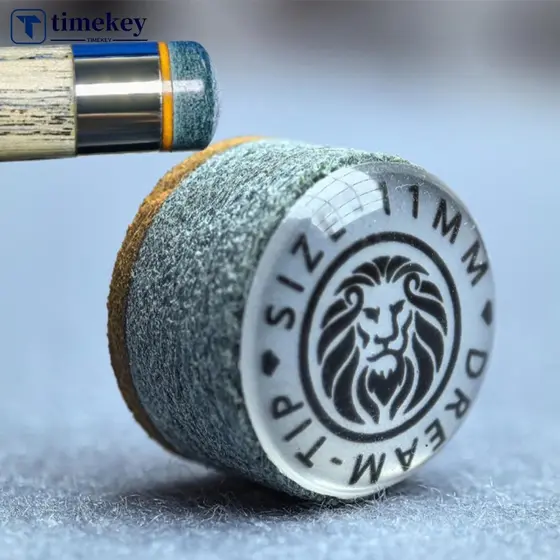 TIMEKEY Ponta De Taco De Bilhar Multicamadas , 1 Peça , 11MM , Alta Elasticidade , Acessórios Profissionais Para Cabeça