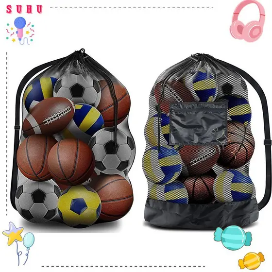 Bolsa De Armazenamento SUHU , Bola Esportiva De Vôlei De Futebol Com Cordão , Mochila De Basquete