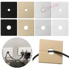 SOSFER Tampa De Furo Reservado Exterior Buraco Ornamento Hardware Painel De Encaixe Prático Capas De Fio De Parede