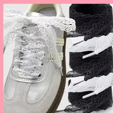 Cadarços De Renda Extravagantes DORA , Substituir Macios Extra Largos , 2 Cm 120 Grandes Acessórios Para Sapatos