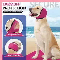 DORA Cão Calmante Headcover , Redução De Ruído À Prova De Choque Earmuff , Proteção Auditiva Orelha Capa