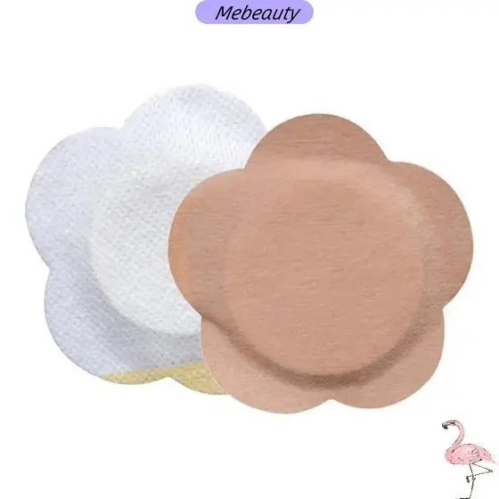 MEBEAUTYBR 50pcs Adesivos Descartáveis De Umbigo , Adesivo De Pacote De Óleo De Rícino Respirável De Tecido Não , Autoad