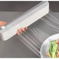 Dispensador De Filme Plástico Embalar Tigelas Potes Pratos e Copos Suporte Para Papel Alumínio