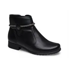 Bota Feminina Casual Dakota Cano Curto Zíper Salto Baixo Moda Inverno Confortável Original