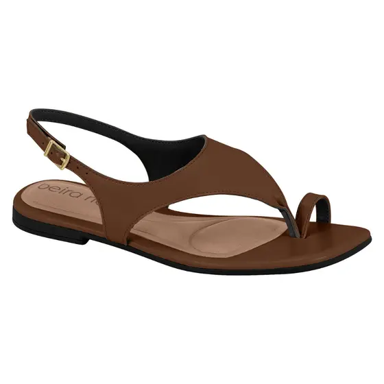 Sandália Feminina Rasteirinha Ring Toe Casual Verão Delicada Confortável Beira Rio Original