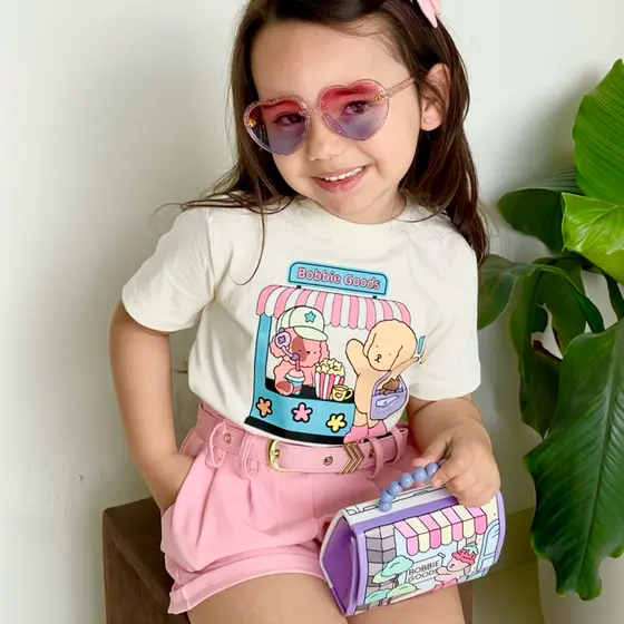 Conjunto Luxo Bob – Moda Infantil de Verão (02 a 12 anos)