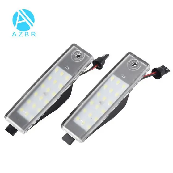 Substituição Conduzida Branca Da Luz Placa De Matrícula Para Hiace Hi-H200 2004-2012 Acessórios Do Carro