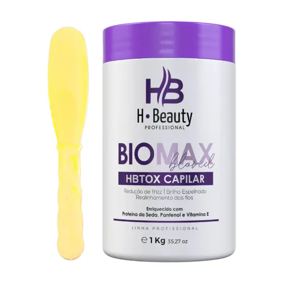 Btox Matizador Redutor de Volume Biomax Blond 1kg