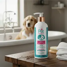 Shampoo Pet 500ml Hipoalergênico Vegano Aloe Vera Para Cães Filhotes E Adultos