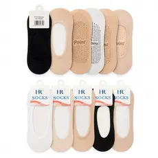 Meias Sapatilha Fina Invisível Feminina Alta Qualidade 35/40 - Kit com 3, 6 ou 12 Pares