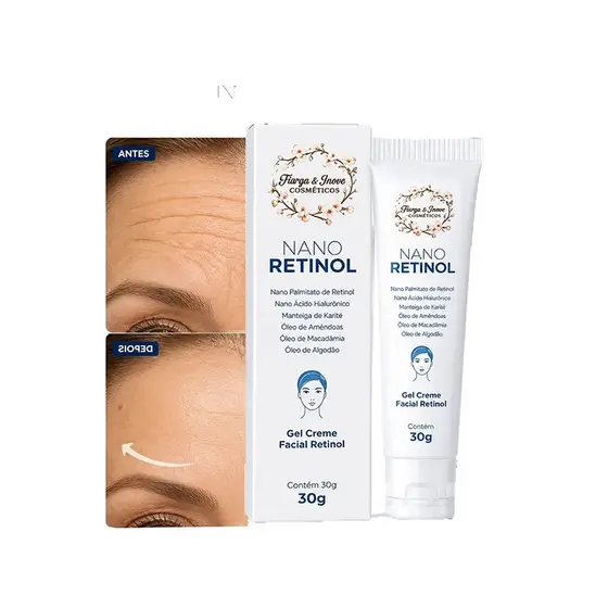 Creme Anti Envelhecimento Rugas Nano Retinol 30g