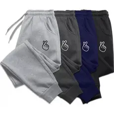 KIT 3 CALÇAS MOLETOM DOLLARS JOGGER SLIM UNISSEX OFERTA