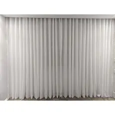 Cortina De Voil C/ Forro Blackout Em Tecido 2,00x2,20 Sala E Quarto