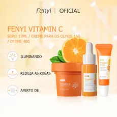 Fenyi Vitamina C Creme Clareador Conjunto De Manchas Desbota Cuidados Com A Pele Sarda