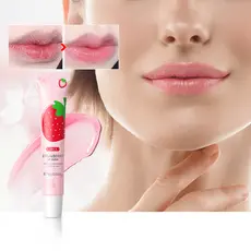 LAIKOU Strawberry Lip Balm Night Sleeping Mask Repairing Lip Care 18g