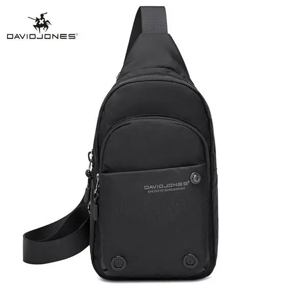 David Jones Masculinas Nylon Bolsa de estilingue Bolsas de Ombro Bolsas de Mão