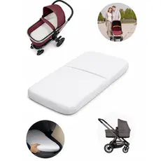 Colchonete para Carrinho e Moisés 70x35cm | 100% Algodão Hipoalergênico - Soninho de Bebê