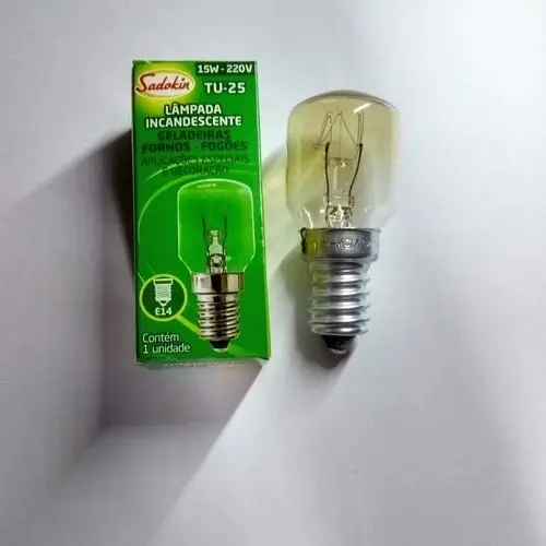 Lâmpada Para Fogões E Fornos Tu-25 25w 220v E14