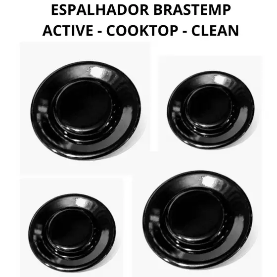 Espalhadores para Fogão Brastemp Clean Ative Chapéu
