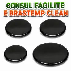 Espalhadores 4 unidades Tampinhas Queimador Fogão Brastemp Clean Consul Facilite