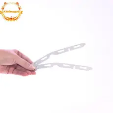 AYellowgod 2 Unidades De Reparo De Abertura Quebrada Braet De Aço Inoxidável Para Terceira Geração Fit Jazz GK5 Reparaçã