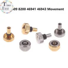 TimeHee 1/5 Unidades 7009 8200 Cabeça De Coroa De Relógio Ccrown Alça De Aço Inoxidável Para 46941 46943 Movimento Thi T