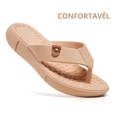 Tamanco Chinelo Modal Feminino Macio Ortopédico Anatômico