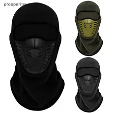 [prosperityus] Máscara De Motocicleta Facial Térmica De Lã Para Manter Aquecido Moto Equitação Balaclava Motociclista Es