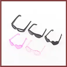 happyss 20 Pçs Mini Óculos De Plástico Armação Redonda Para Bonecas Altas Crianças Brinquedo Aleatórias Acessórios br
