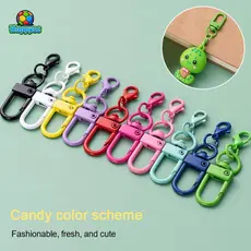 happyss 10 Peças Chaveiro Colorido Pingente Com Fechos Lagosta Matel Para Fazer Joias DIY Cachorro Bule Acessórios br