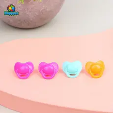 happyss 20 Peças Chupeta De Boneca Em Miniatura Expressão Acessórios De Brinquedo Brinquedos De Plástico Playhouse Casa