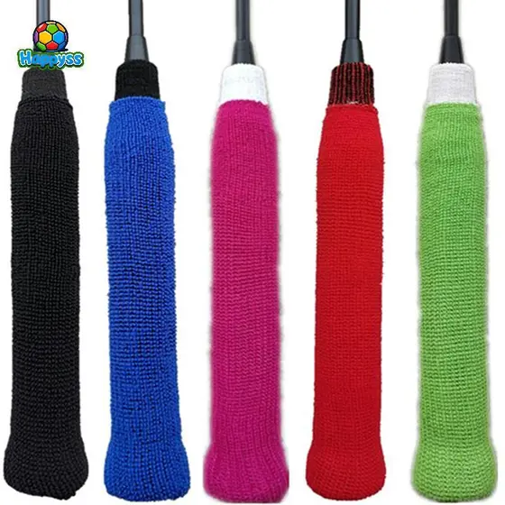 happyss 1 Pcs Raet Elástico Antiderrapante Toalha Badminton Over Grip Cover Para br