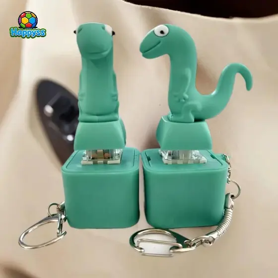 happyss Cobra Botão Som Chaveiro Com Luzes Coloridas Recarregável Teclado Animal Fidget Clier Alívio Do Estresse Pendura