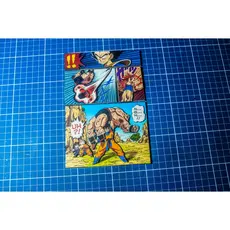 Pack de imãs 3D dragon ball z (artesanal) manga color página mosaico