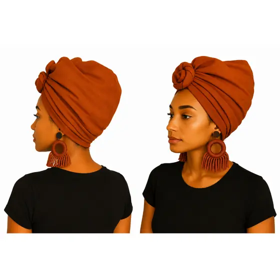 Turbante feminino | Turbante Flor |Turbante Pronto | Turbante Africano |Torço |Quimioterapia | Alopecia | Turbante 3em1-