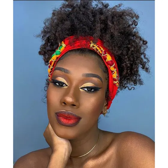 Amarre você mesmo - Amarração Livre Faixa Afro Faixa Elástica para Cabelo Headband Tiara Nó Torço Turbante Headband