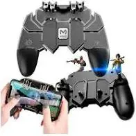 Kit Gamepad Botões L1 R1 L2 R2 Gatilho Mira Tiro + Suporte AK66