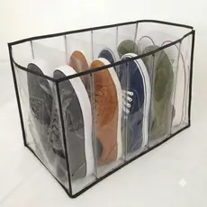 Kit 2 Sapateiras Colmeia Vertical PVC Reforçado Organizadora 5 Nichos para Sapatos e Tênis