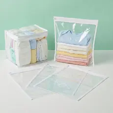 Kit 5 Peças Saída Maternidade – 4 Saquinhos Organizadores + 1 Porta Fralda/Remédio Necessaire