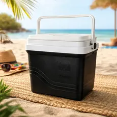Caixa Térmica 22L Cooler Conserva Gelada Viagem Praia Piscina c/ Porta Copos Oferta Envio Rápido!!!!