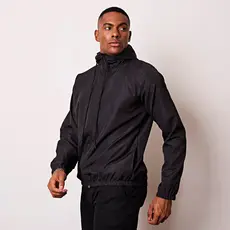 Corta Vento Jaqueta Masculino Liso Impermeável com Bolso Interno e Touca